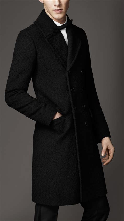 burberry men's coats & jackets|Burberry men's wool overcoat.